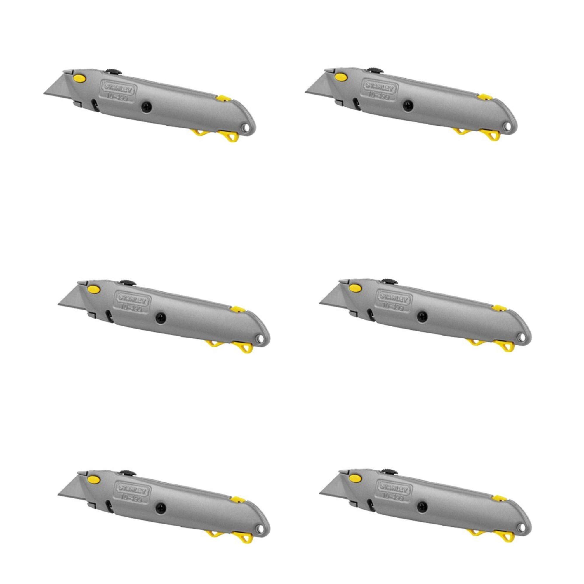 Navaja Multiusos Stanley 10-499 Quick Change, Paquete De 6 - Venta Internacional.