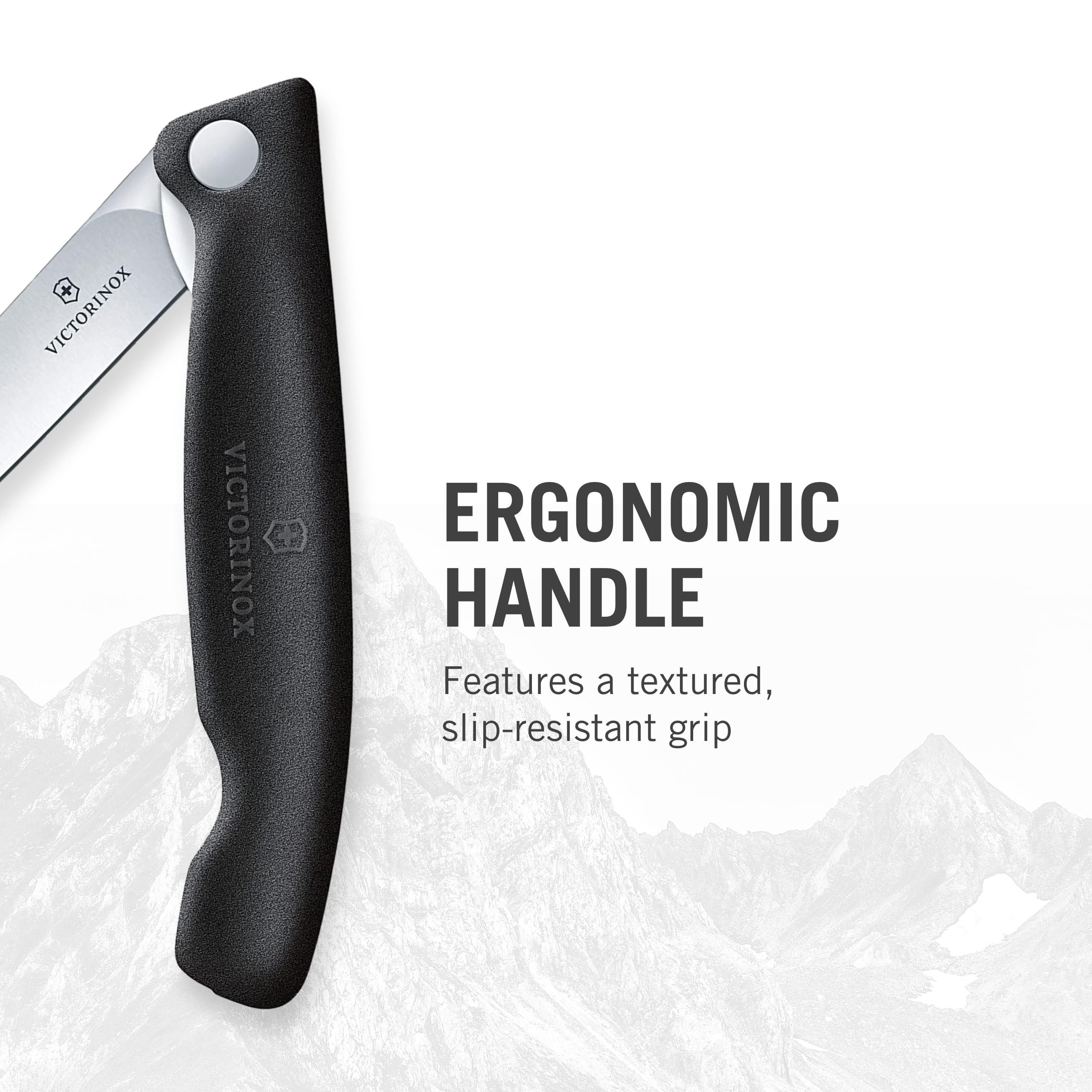 Foto 4 pulgar | Cuchillo De Pelar Plegable Victorinox Swiss Classic 11 Cm Negro - Venta Internacional.