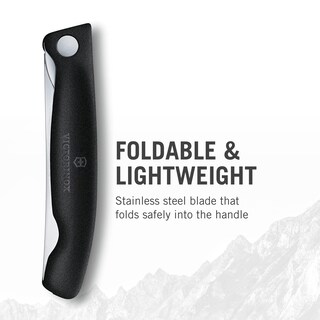 Foto 5 | Cuchillo De Pelar Plegable Victorinox Swiss Classic 11 Cm Negro - Venta Internacional.