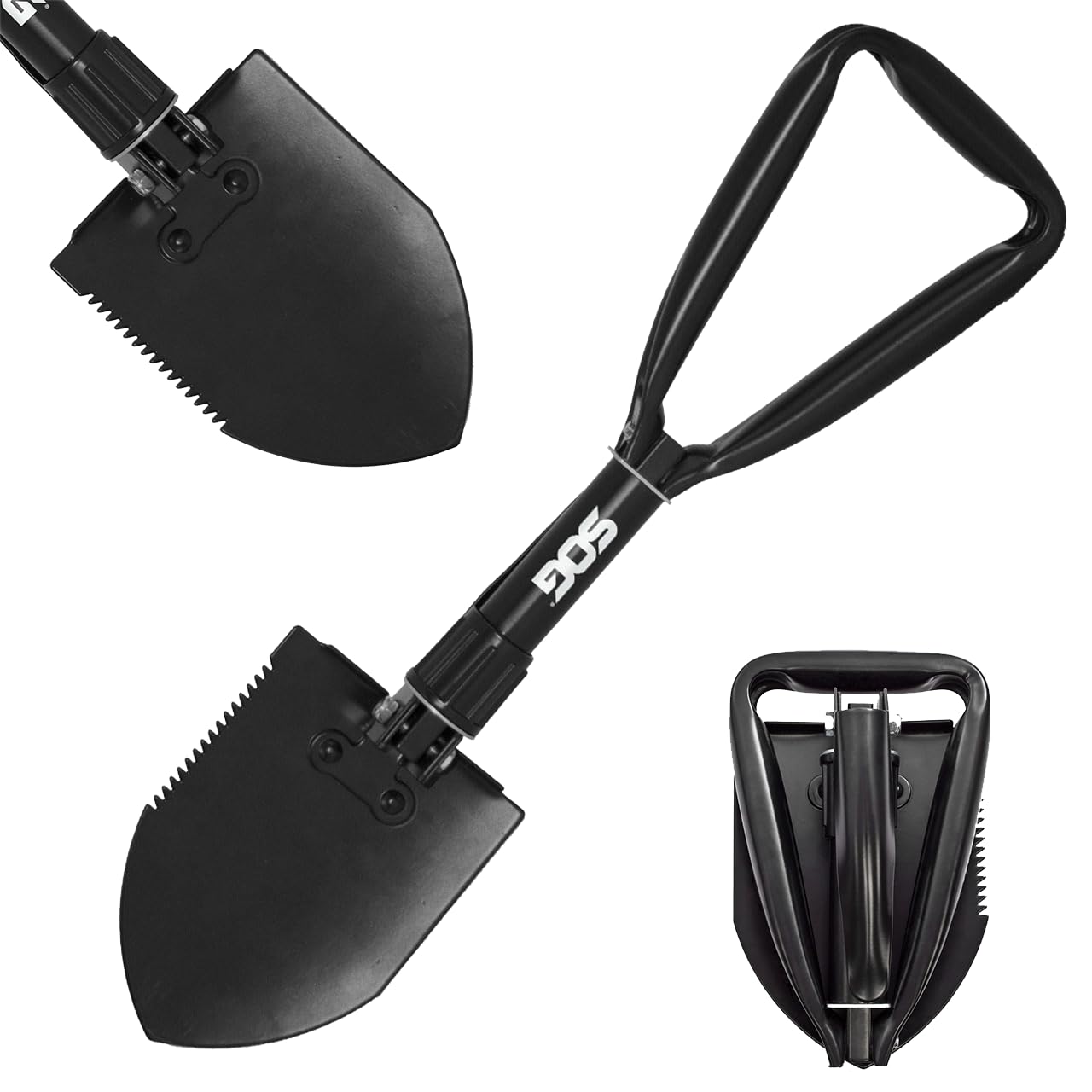 Foto 1 | Pala Plegable De Supervivencia Sog F08-n, Herramienta De Trinchera, Negra - Venta Internacional.