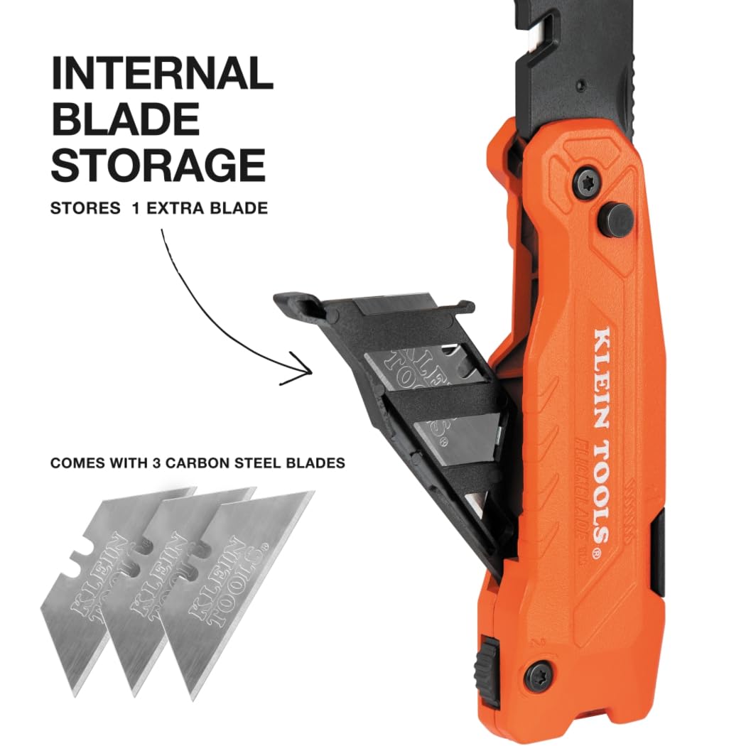 Foto 6 pulgar | Cuchillo Utilitario Plegable Y Raspador Klein Tools 44306 - Venta Internacional.