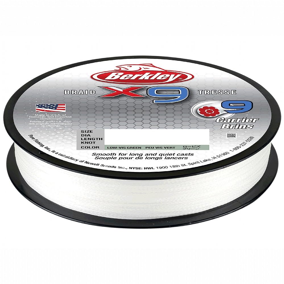 Foto 7 pulgar | Línea De Pesca Berkley X9 Braid Superline, 15 Lb/6,8 Kg, 150 M - Venta Internacional.