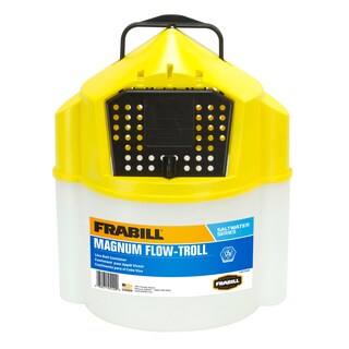 Foto 1 | Cubo Para Camarones Frabill Flow-troll Magnum 10l Blanco/amarillo - Venta Internacional.