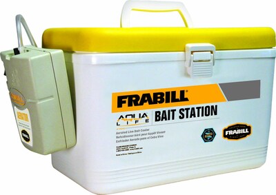 Foto 1 | Caja De Cebo Frabill Con Aireador, Capacidad De 8 Litros, Enfriador De Cebo Vivo - Venta Internacional.