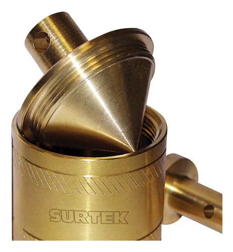 Foto 4 pulgar | Plomada Latón 340 G Tipo Barril Surtek