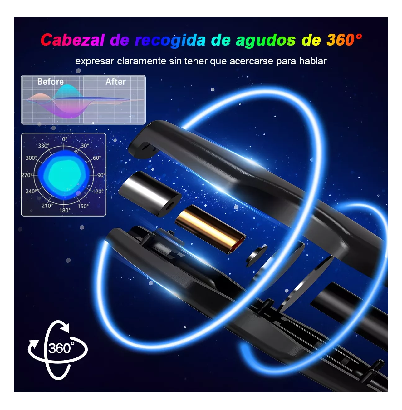 Foto 5 pulgar | Soporte para Cañas Belug Negro con Azul 6 Espacios