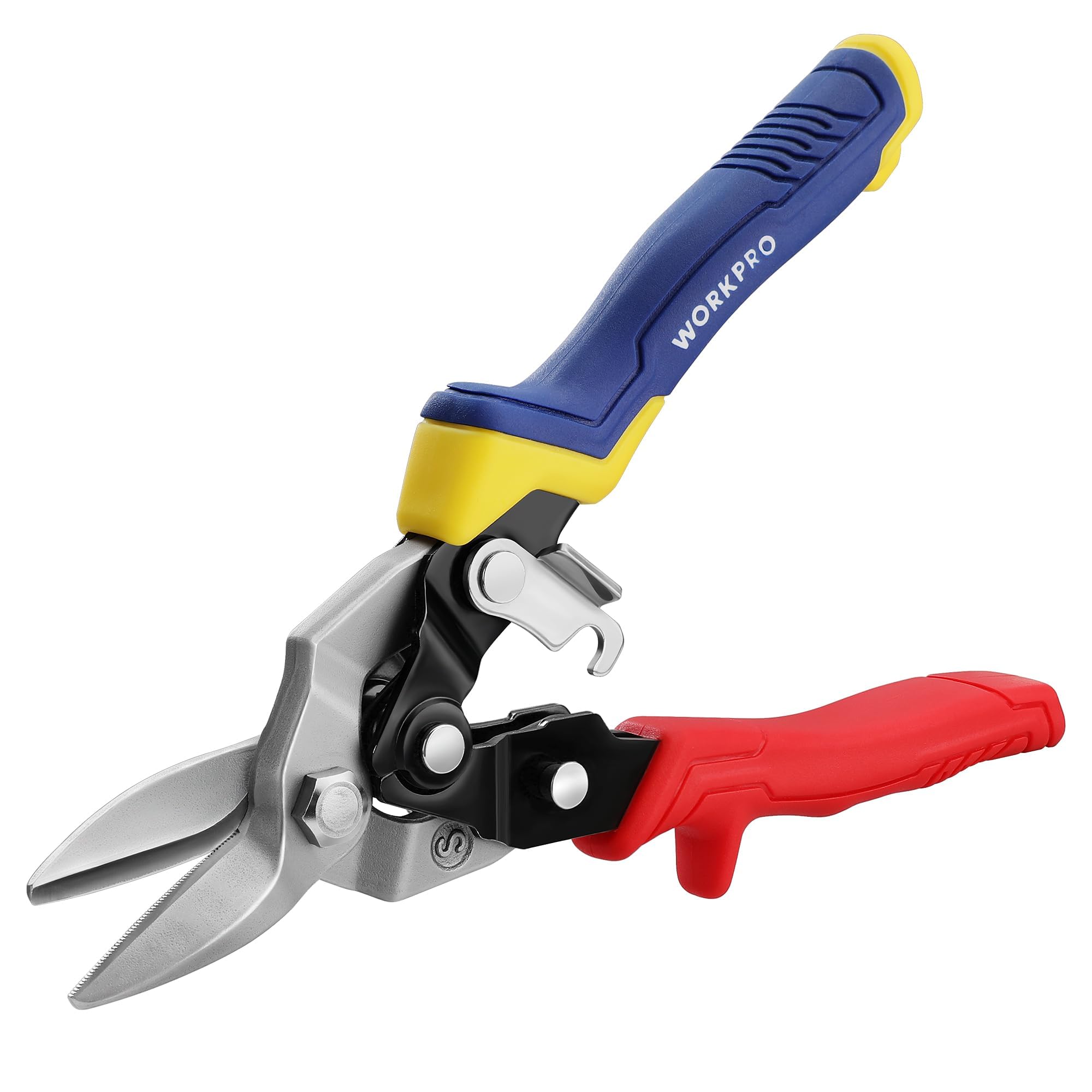 Aviation Snips Workpro, 20 Cm, Corte Recto, Metal Pesado - Venta Internacional.