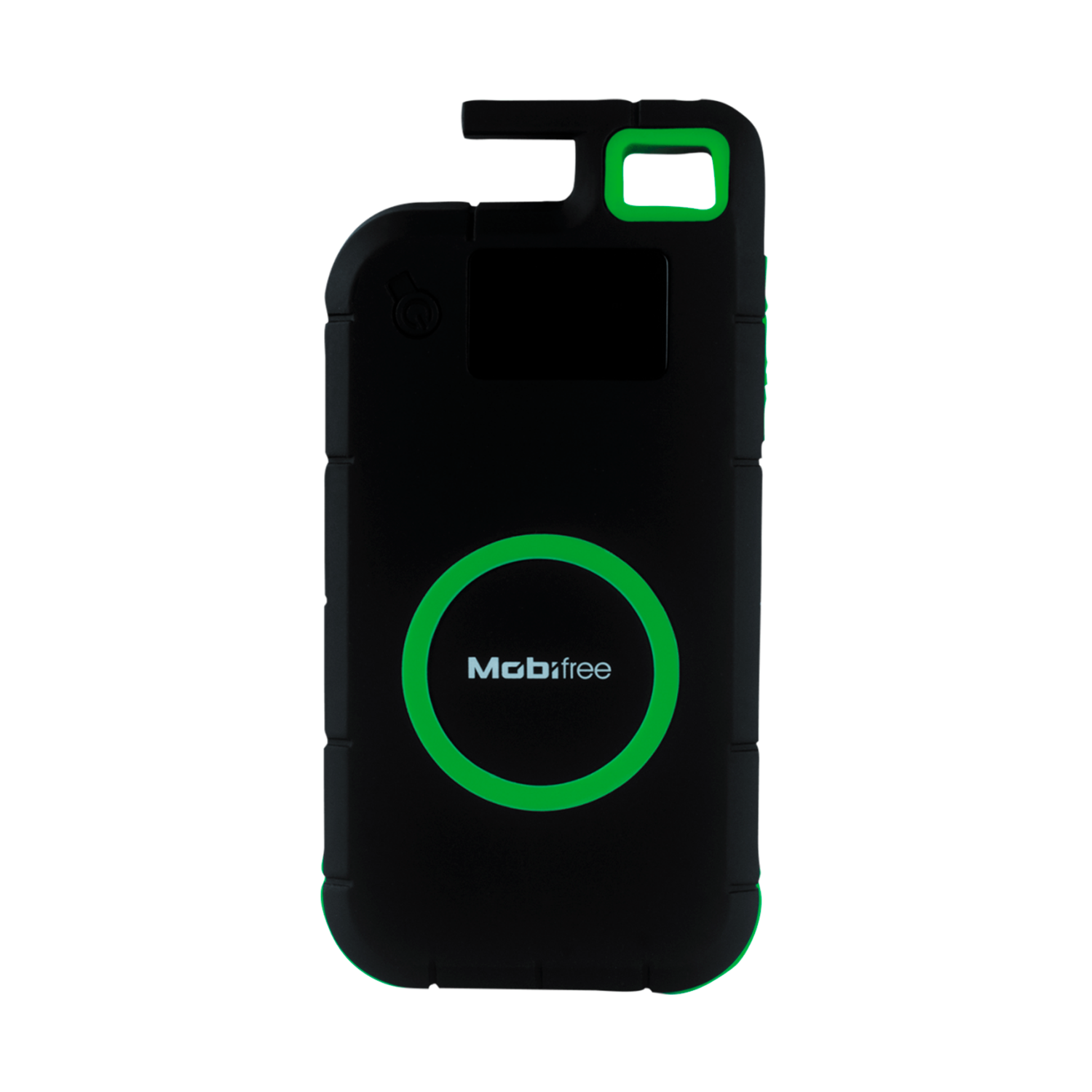 Power Bank Inalámbrica Mobifree Mb-923408 de 8000 Mah color Negro