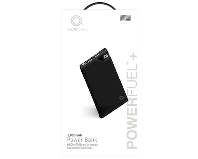 Foto 3 | Batería Recargable Quikcell 6,000 Mah color Negro
