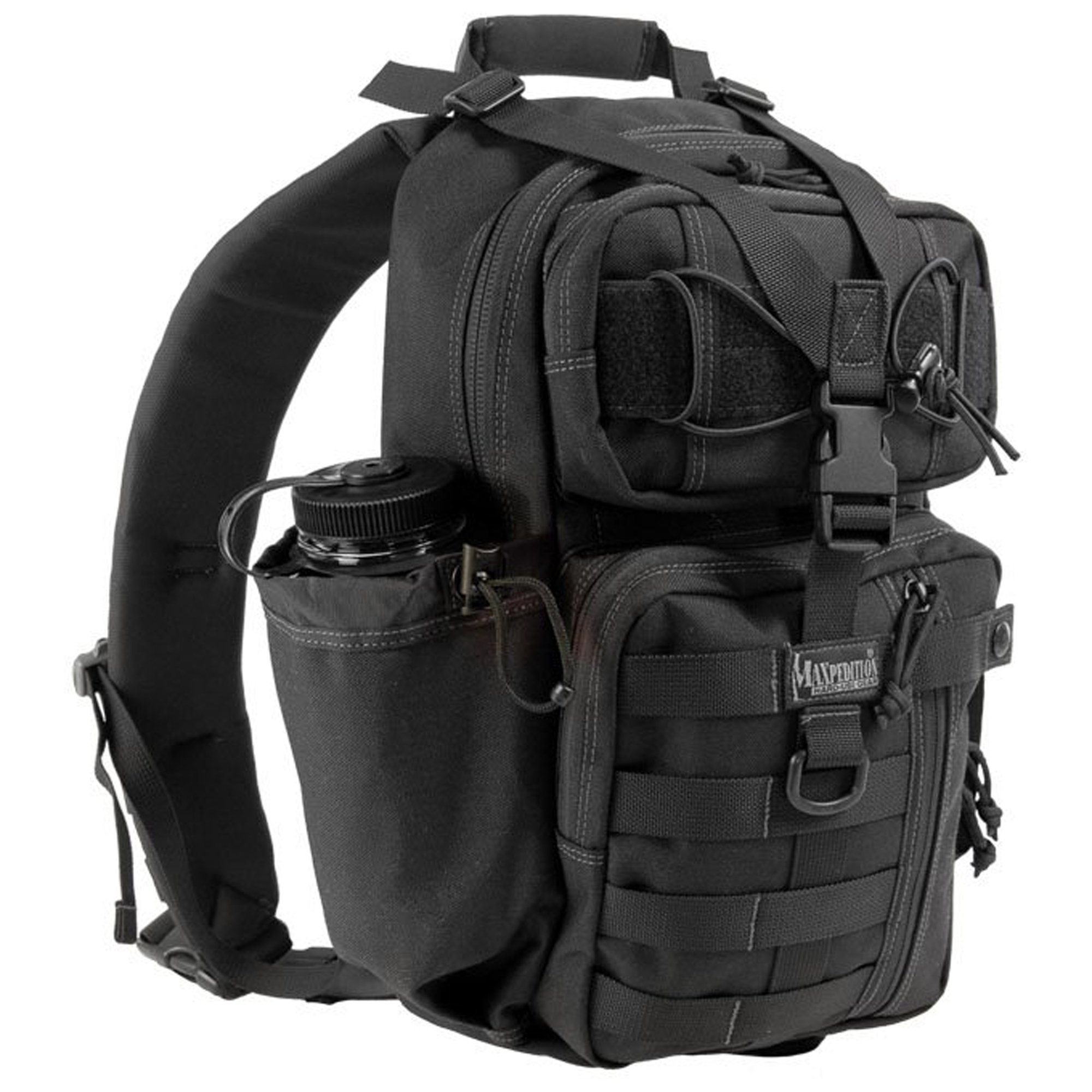 Bolsa De Equipo Maxpedition Sitka Gearslinger Negra - Venta Internacional.