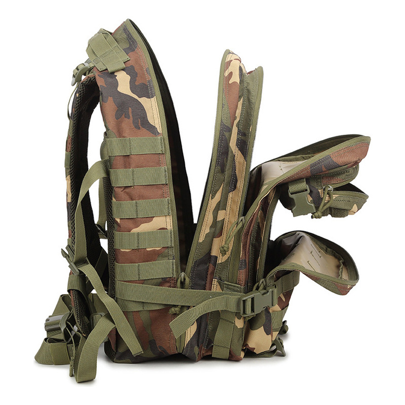 Foto 3 pulgar | Mochila Oxford Unisex De Camuflaje Para Deportes Al Aire Libre, De 40 Litros - Venta Internacional.