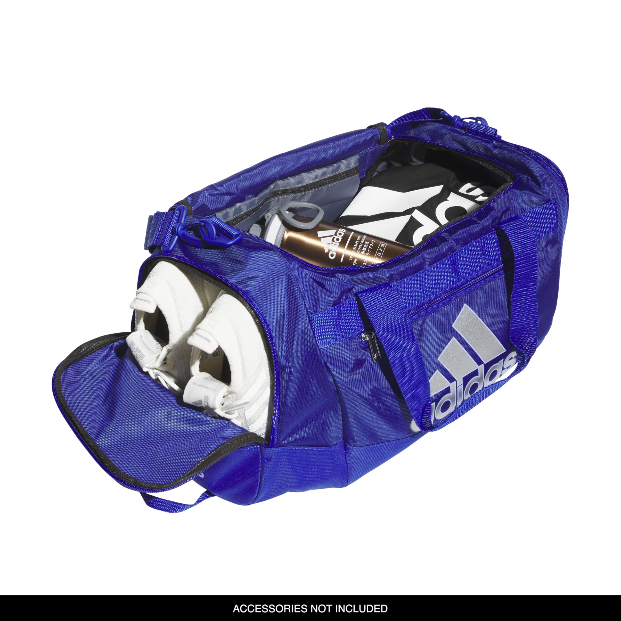 Foto 4 pulgar | Bolsa De Viaje Para Gimnasio Adidas Defender 4.0 Duffel Small 38 L Azul - Venta Internacional.