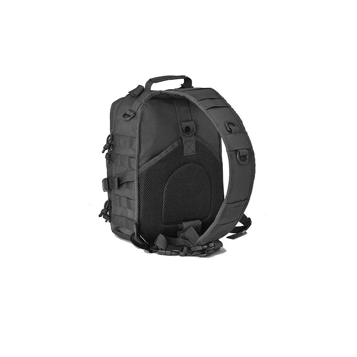 Foto 2 | Language Bolsa De Viaje Al Aire Libre Bolsa De Hombro Bolsa De Deporte Eo Safe Imports Esi-4557-1 Negro