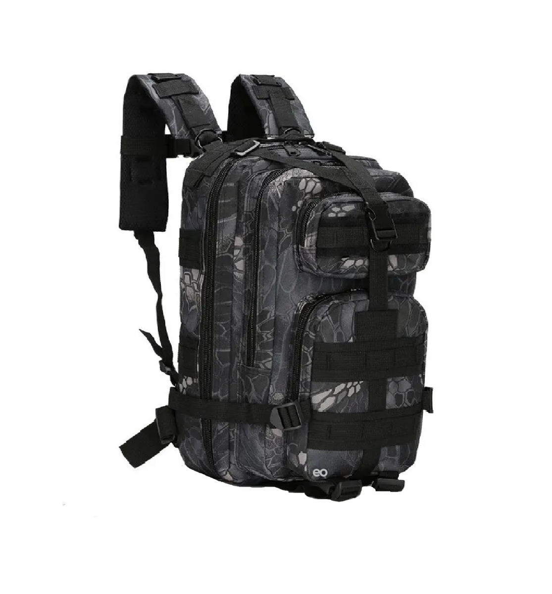Foto 1 | Mochila Python Pattern, Negro Con Gris Eo Safe Imports