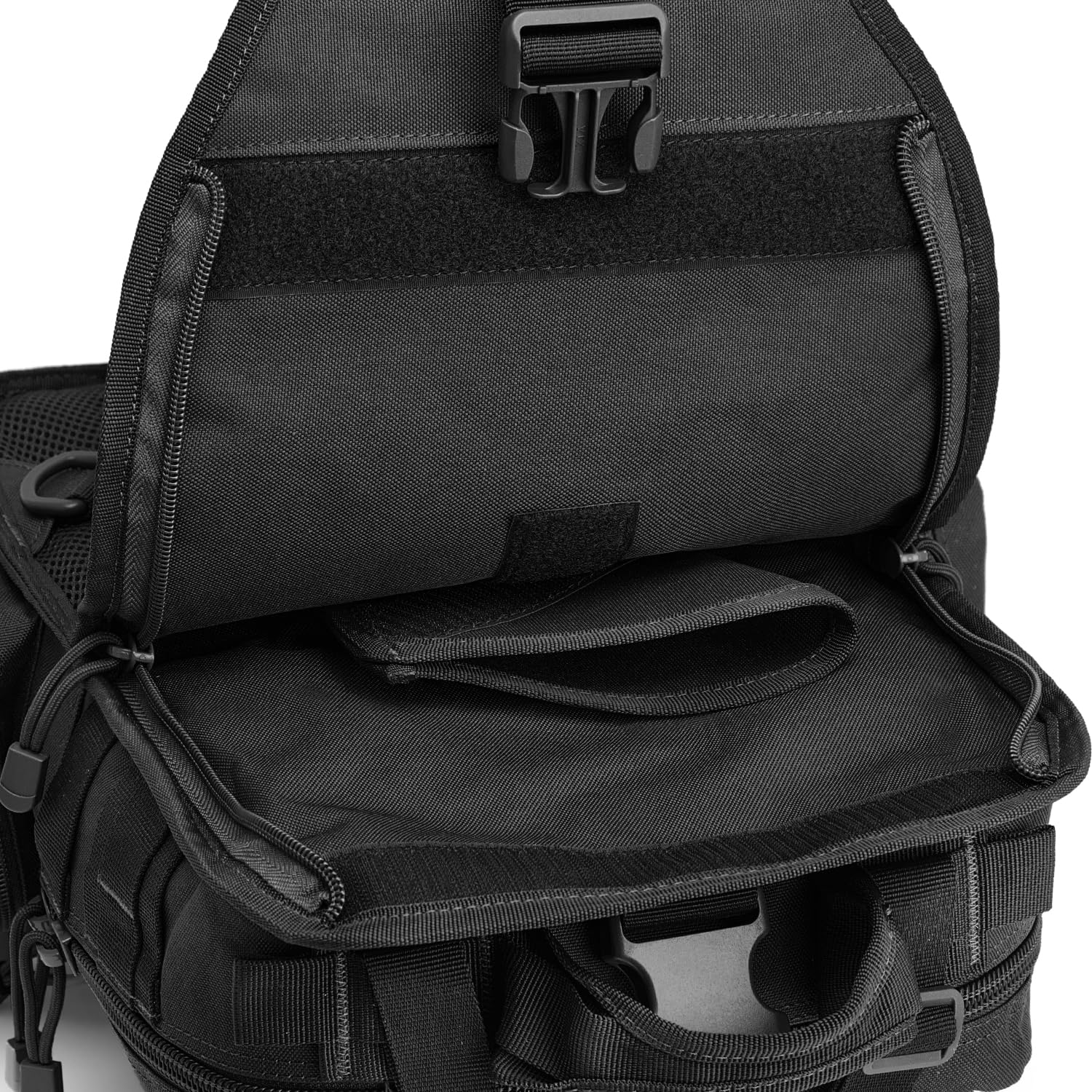 Foto 4 | Mochila Táctica G4free Edc Con Funda De 20 Litros, Color Negro - Venta Internacional.