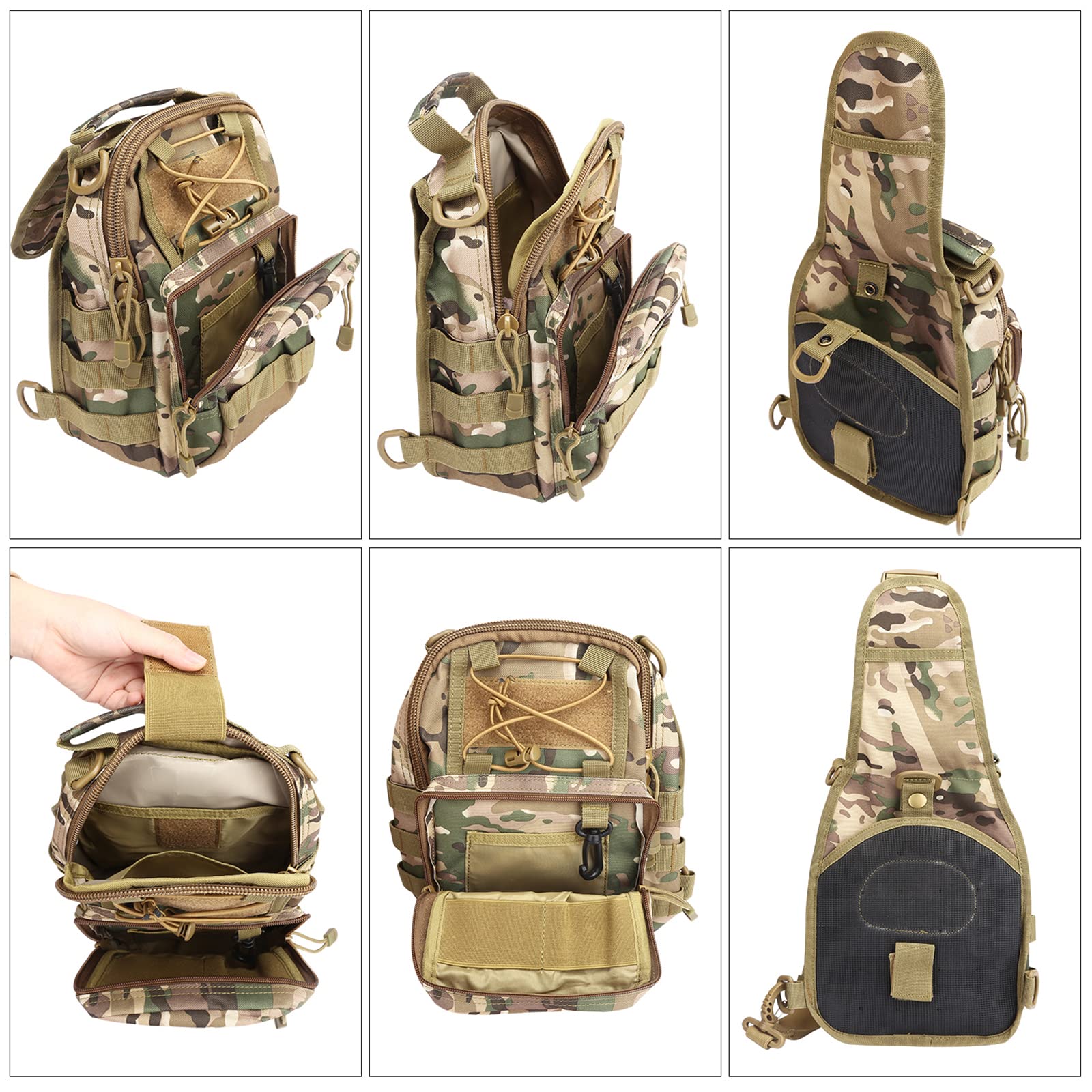 Foto 5 pulgar | Mochila Táctica G4free, Bolsa Deportiva Militar Para Exteriores, 7 Litros - Venta Internacional.