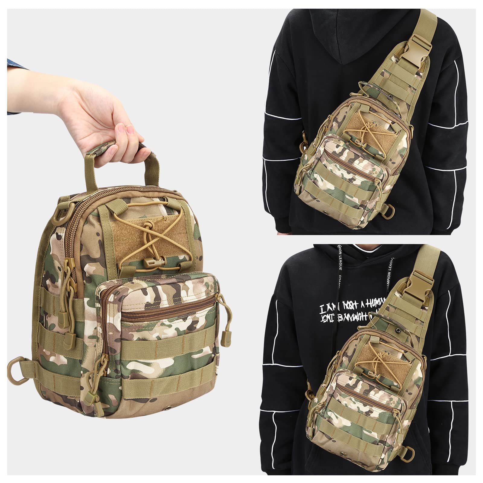 Foto 7 | Mochila Táctica G4free, Bolsa Deportiva Militar Para Exteriores, 7 Litros - Venta Internacional.