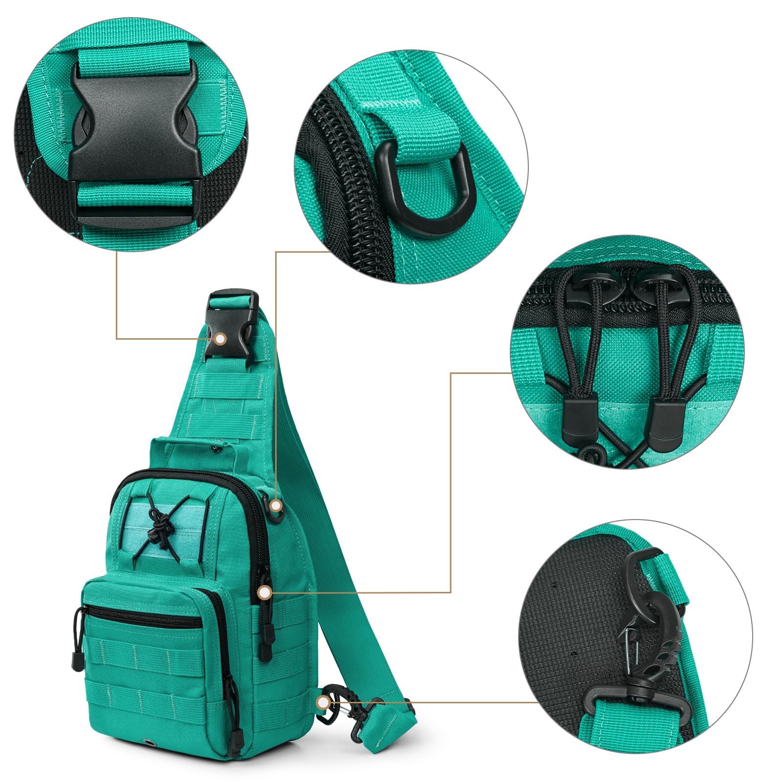 Foto 6 pulgar | Mochila Táctica G4free, Bolsa Deportiva Militar Para Exteriores, 7 Litros - Venta Internacional.