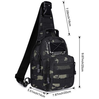 Foto 3 | Mochila Táctica G4free, Bolsa Deportiva Militar Para Exteriores, 7 Litros - Venta Internacional.