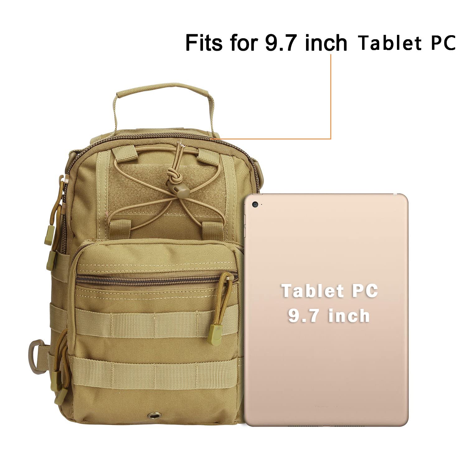 Foto 5 pulgar | Mochila Táctica G4free, Bolsa Deportiva Militar Para Exteriores, 7 Litros - Venta Internacional.