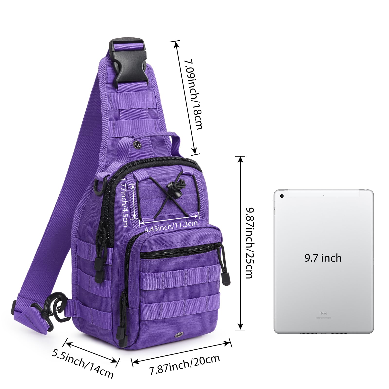 Foto 3 pulgar | Mochila Táctica G4free, Bolsa Deportiva Militar Para Exteriores, 7 Litros - Venta Internacional.