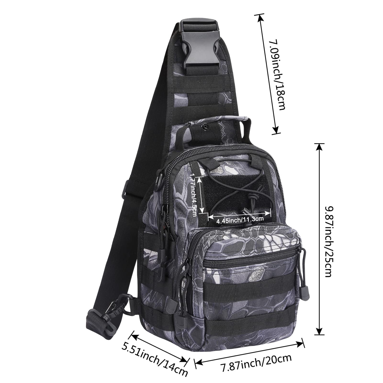 Foto 3 pulgar | Mochila Táctica G4free, Bolsa Deportiva Militar Para Exteriores, 7 Litros - Venta Internacional.