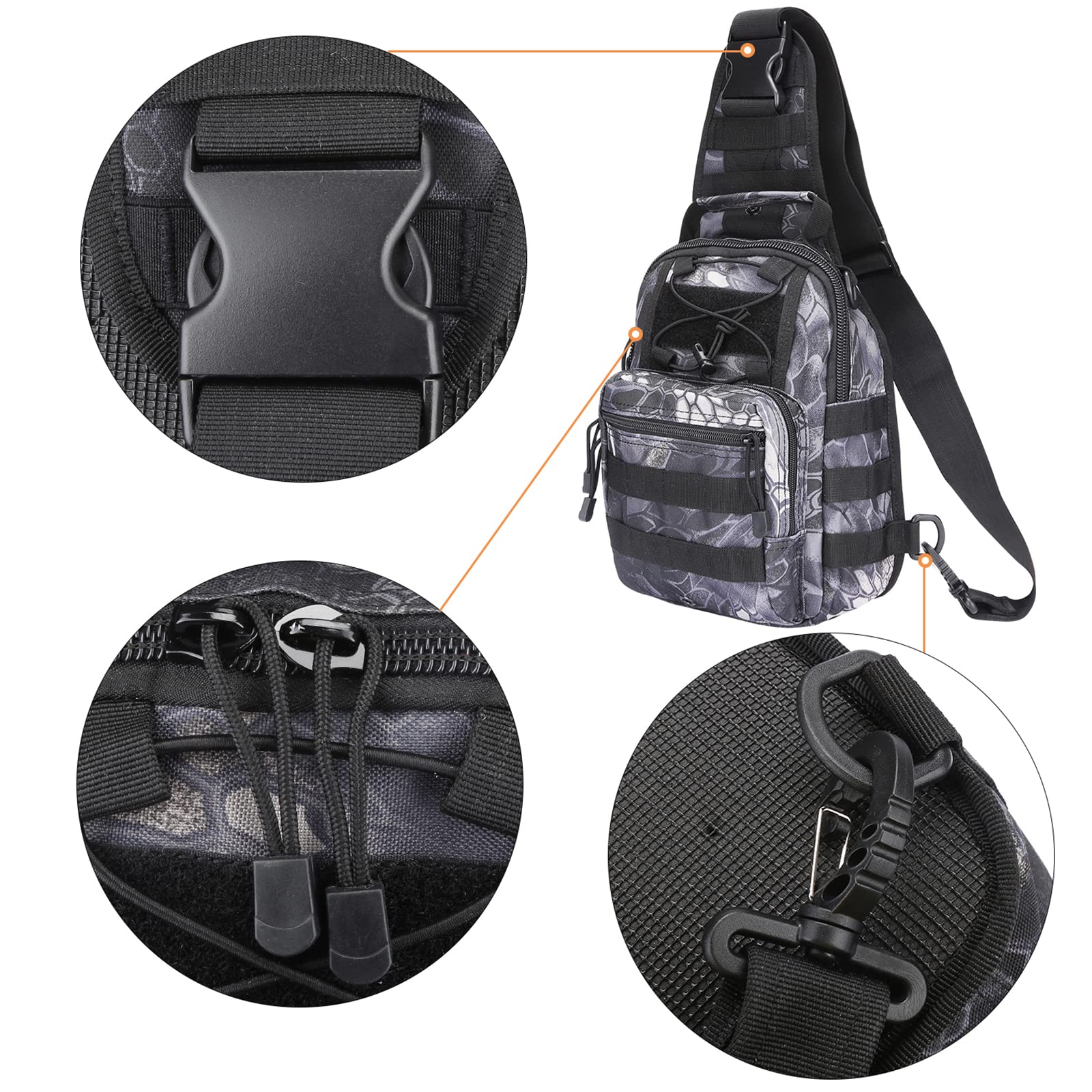 Foto 6 pulgar | Mochila Táctica G4free, Bolsa Deportiva Militar Para Exteriores, 7 Litros - Venta Internacional.