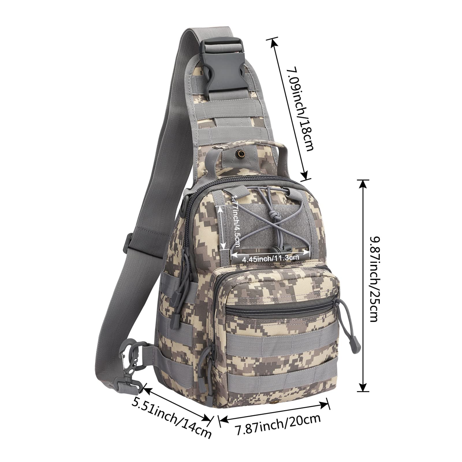 Foto 3 pulgar | Mochila Táctica G4free, Bolsa Deportiva Militar Para Exteriores, 7 Litros - Venta Internacional.