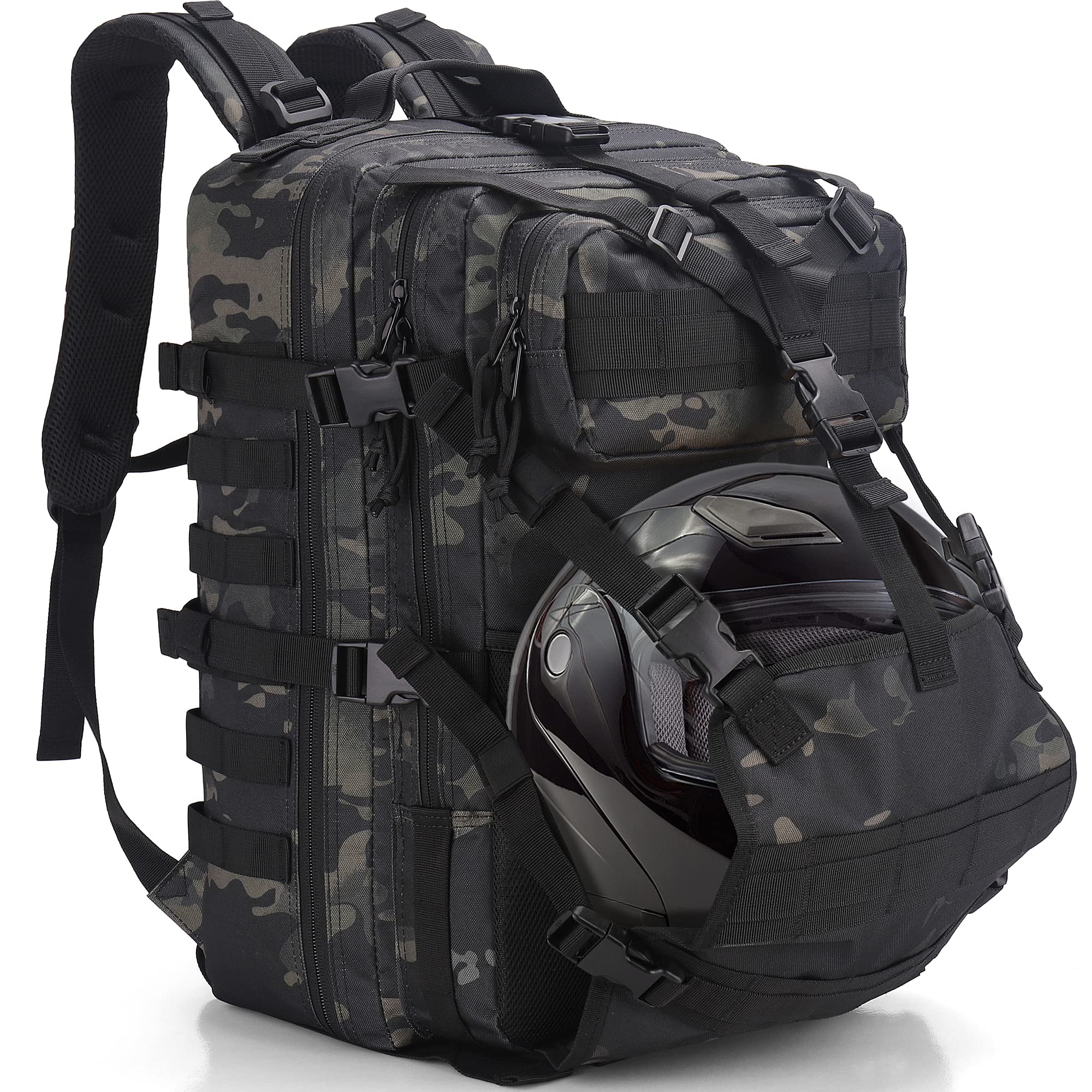 Foto 2 pulgar | Mochila Para Casco De Moto Youngoa Green Camo Para Hombre - Venta Internacional.