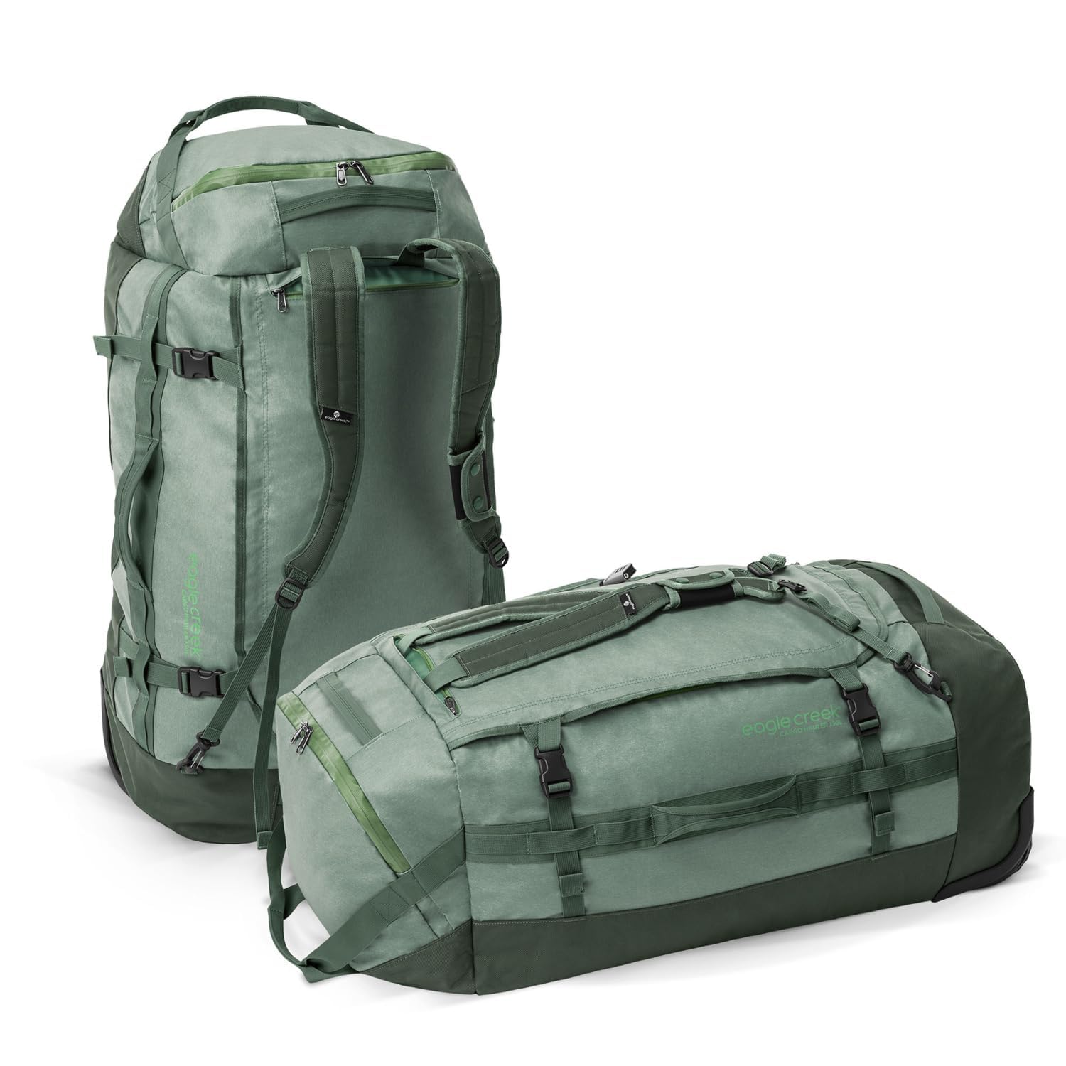 Foto 1 | Bolsa De Viaje Eagle Creek Cargo Hauler Con Ruedas, 130 L, Color Verde Pato - Venta Internacional.
