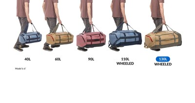 Foto 6 | Bolsa De Viaje Con Ruedas Eagle Creek Cargo Hauler, 130 L, Color Carbón - Venta Internacional.