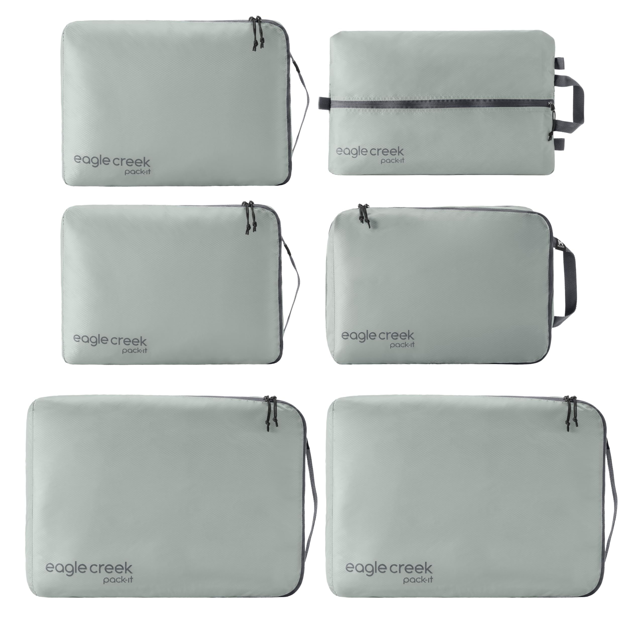 Foto 2 pulgar | Set Organizador De Embalaje Eagle Creek Pack-it Isolate Grey - Venta Internacional.