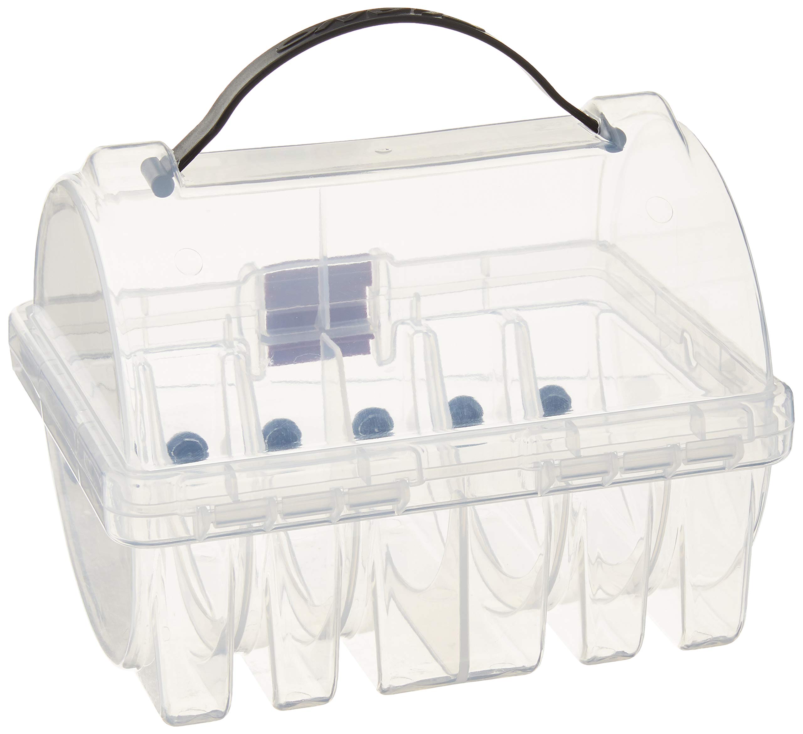 Foto 2 | Caja De Carretes Plano 108700 De Leader, Transparente Y Negra - Venta Internacional.