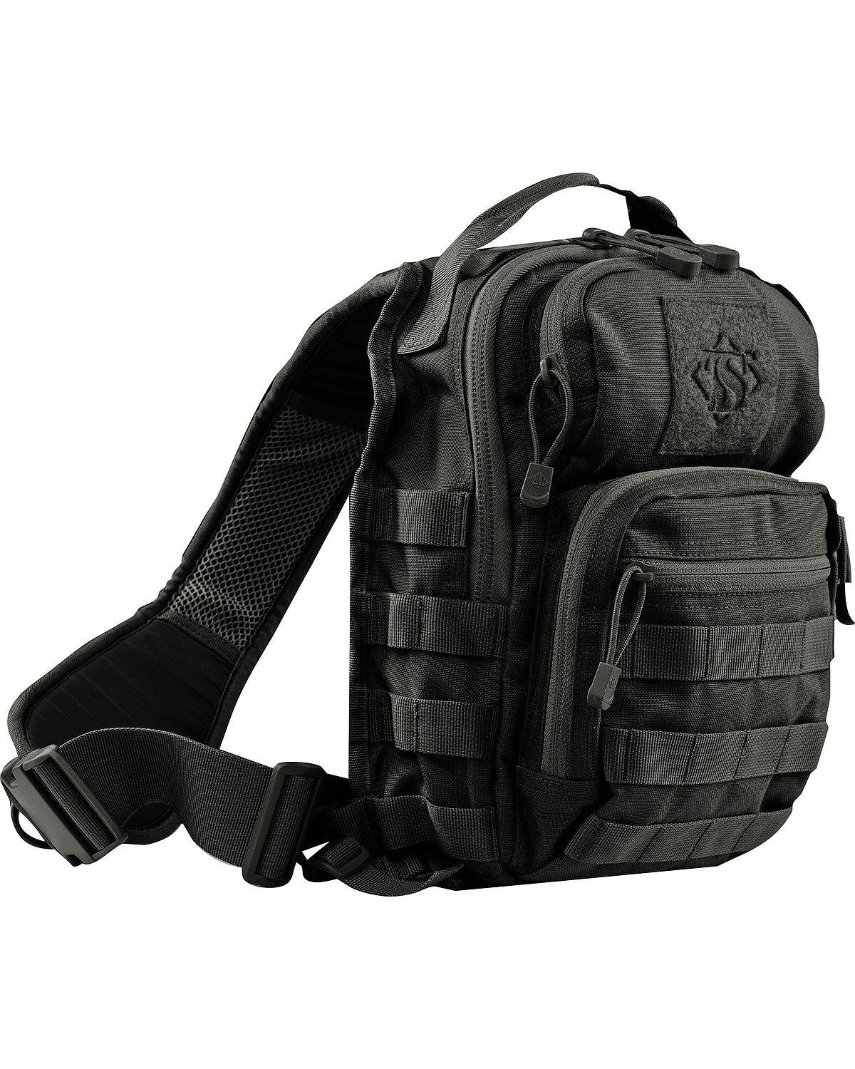 Foto 2 pulgar | Mochila Tru-spec Trek Sling Negra - Venta Internacional.