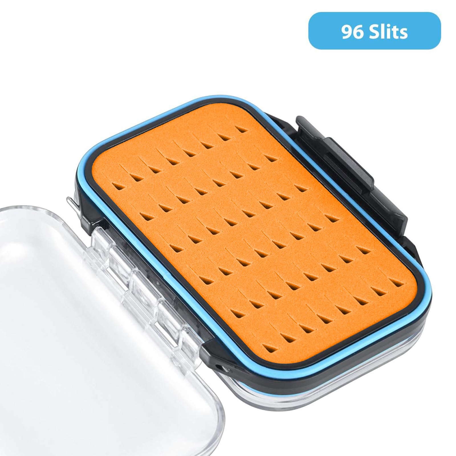 Foto 5 pulgar | Cajas De Pesca Con Mosca Gonex Impermeables Y Ligeras, Color Naranja - Venta Internacional.