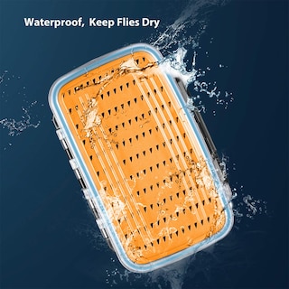 Foto 6 | Cajas De Pesca Con Mosca Gonex Impermeables Y Ligeras, Color Naranja - Venta Internacional.