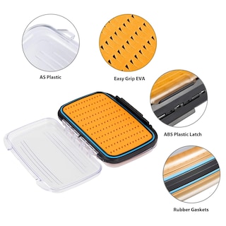 Foto 7 | Cajas De Pesca Con Mosca Gonex Impermeables Y Ligeras, Color Naranja - Venta Internacional.