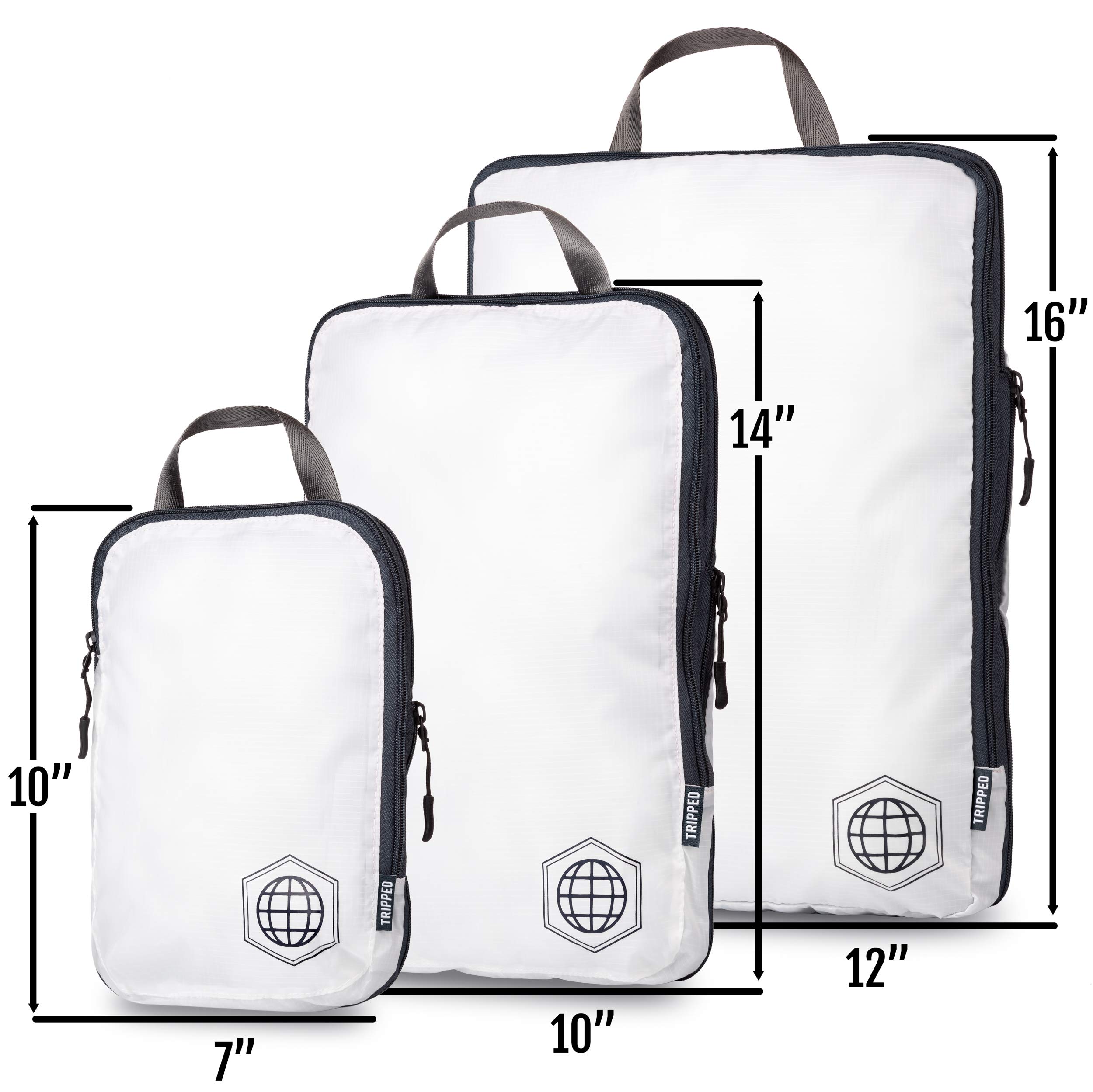 Foto 4 | Juego De Cubos De Embalaje Por Compresión Tripped Travel Gear, 6 Piezas - Venta Internacional.