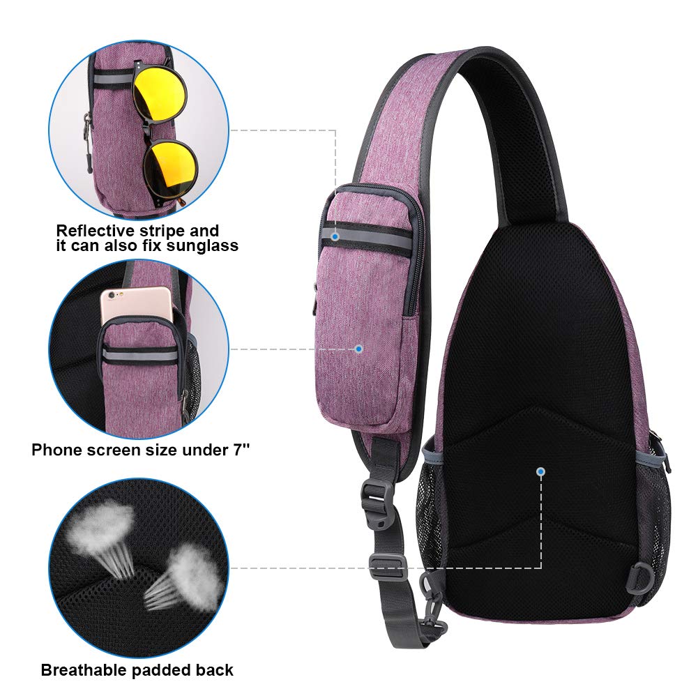 Foto 7 pulgar | Mochila Bandolera Waterfly, Bolsa De Pecho Para Viajes Y Senderismo - Venta Internacional.