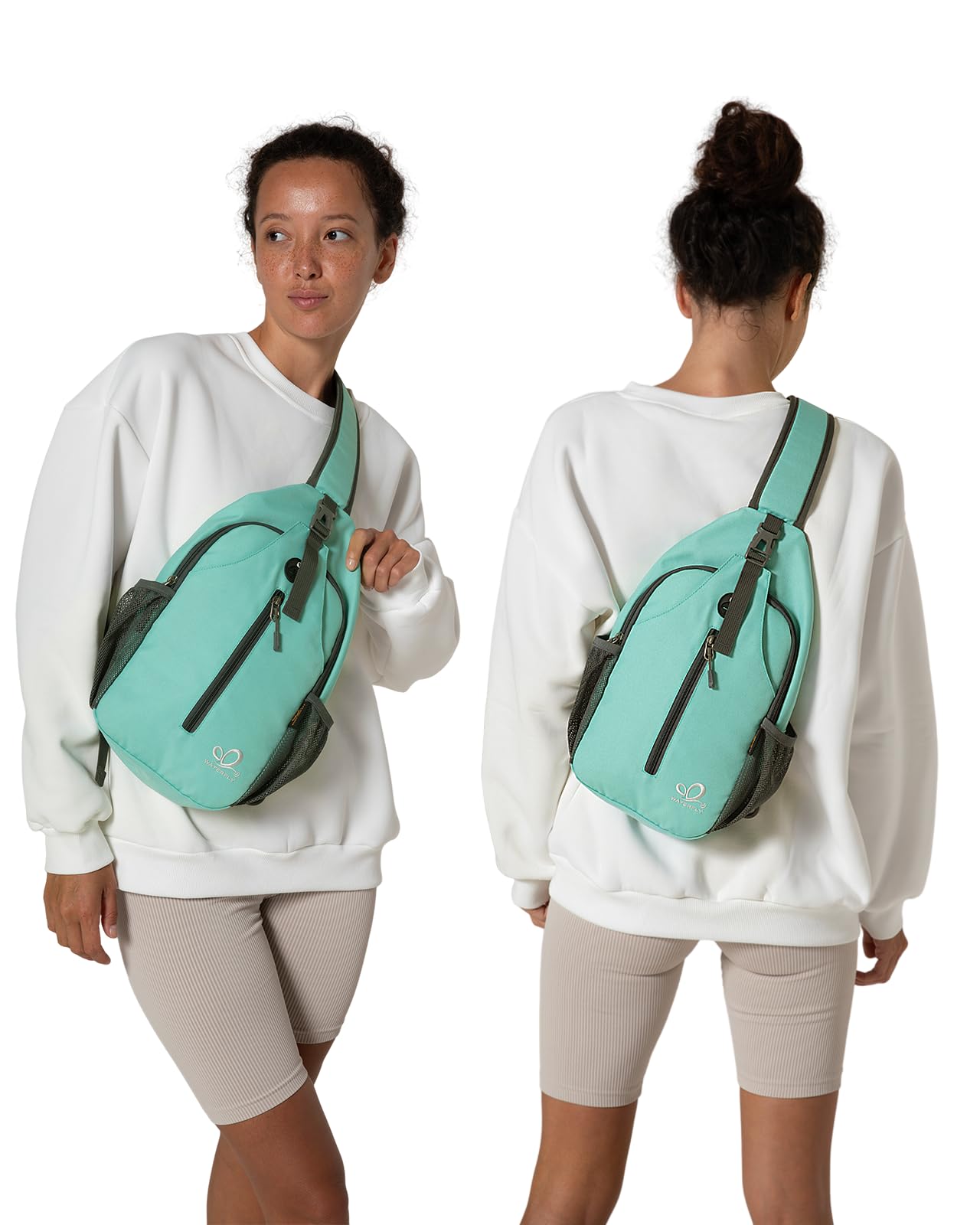 Foto 6 | Mochila Bandolera Waterfly, Bolsa De Pecho Para Viajes Y Senderismo - Venta Internacional.