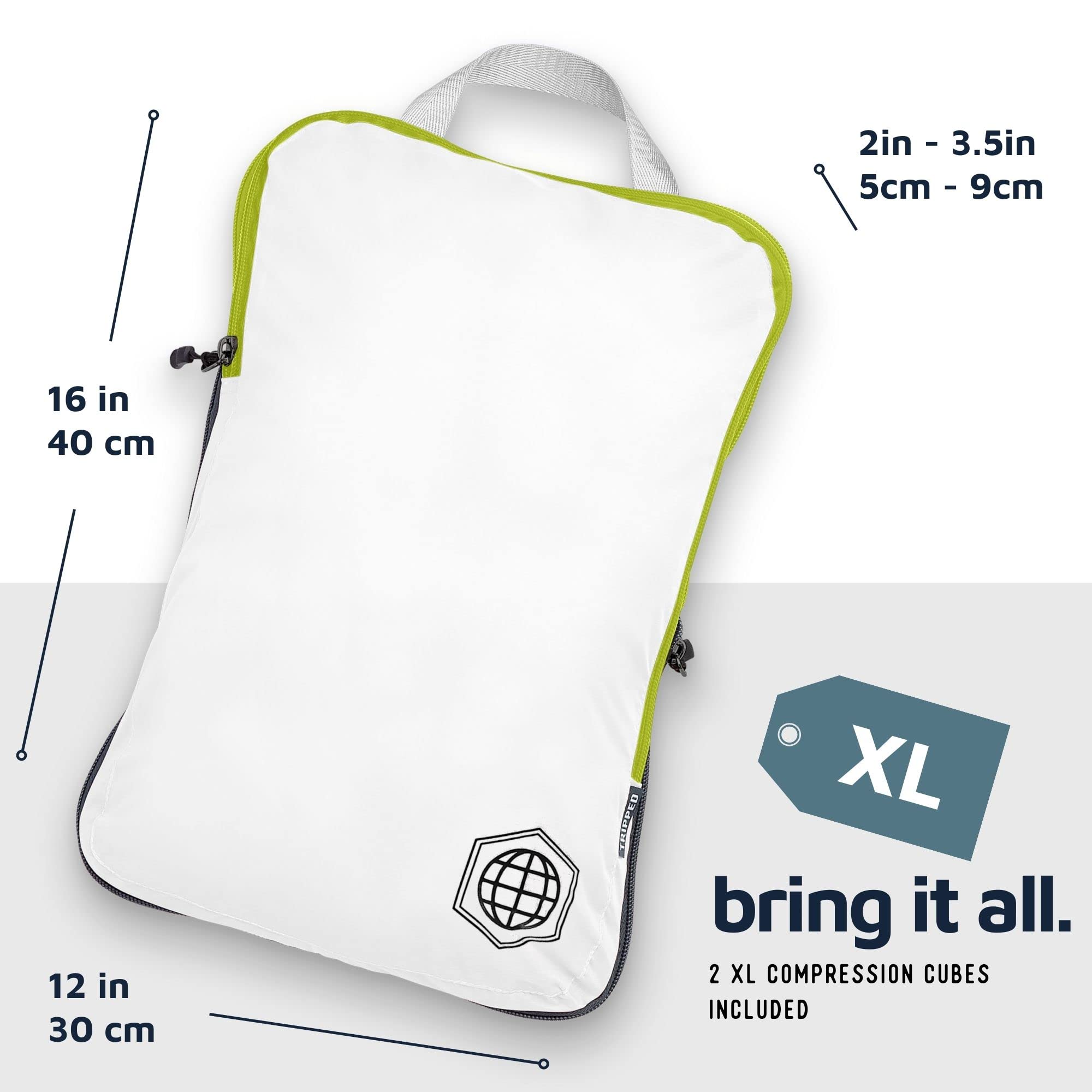 Foto 5 pulgar | Juego De 7 Piezas Packing Cubes Tripped Travel Gear Para Viajes - Venta Internacional.