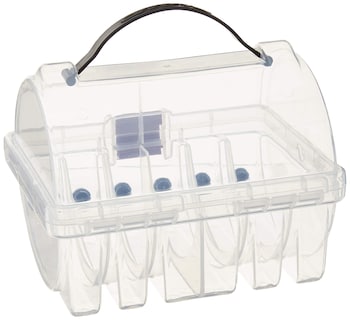 Foto 2 | Caja De Carretes Plano 108700 De Leader, Transparente Y Negra - Venta Internacional.