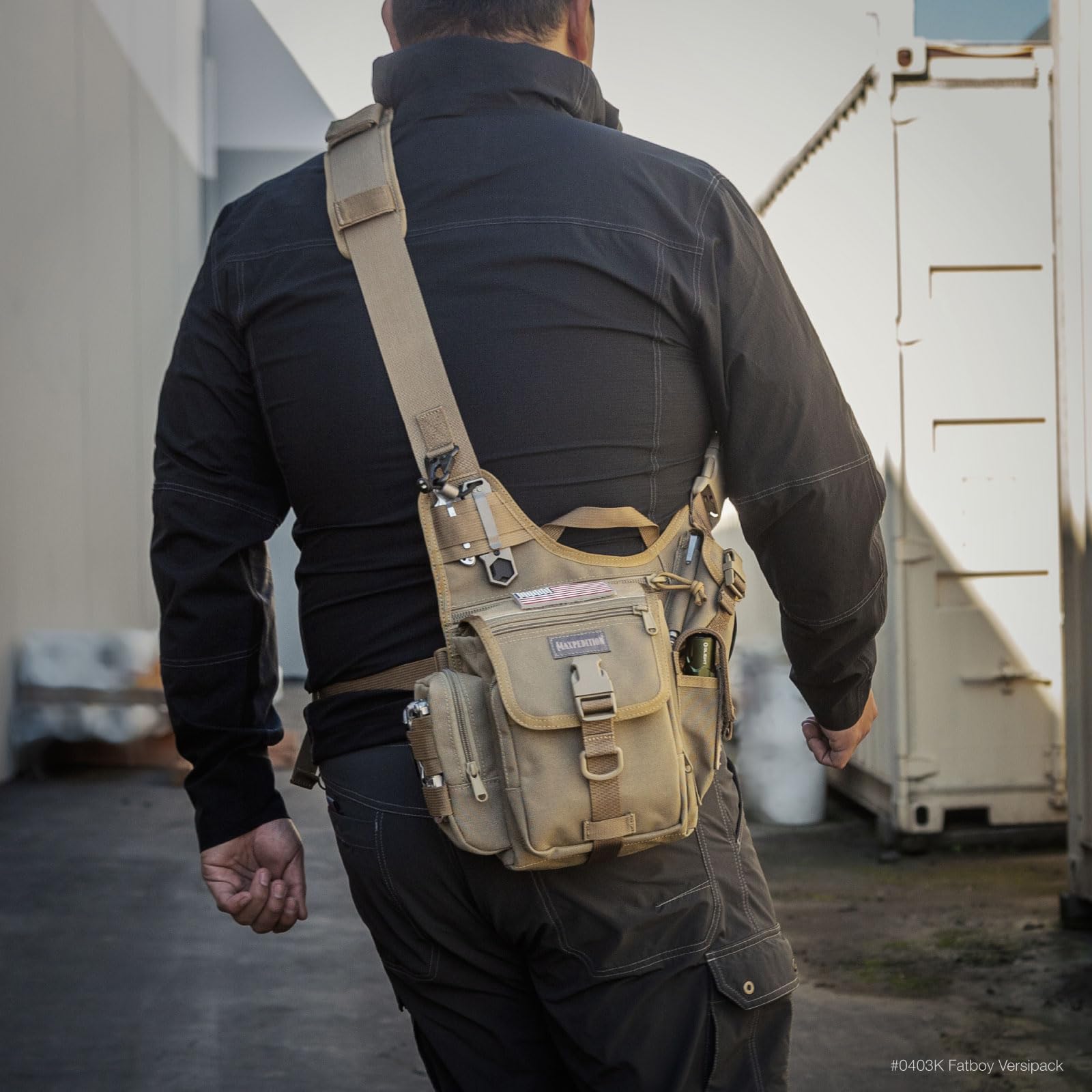Foto 3 pulgar | Bolsa De Equipo Maxpedition Fatboy Versipack Khaki - Venta Internacional.