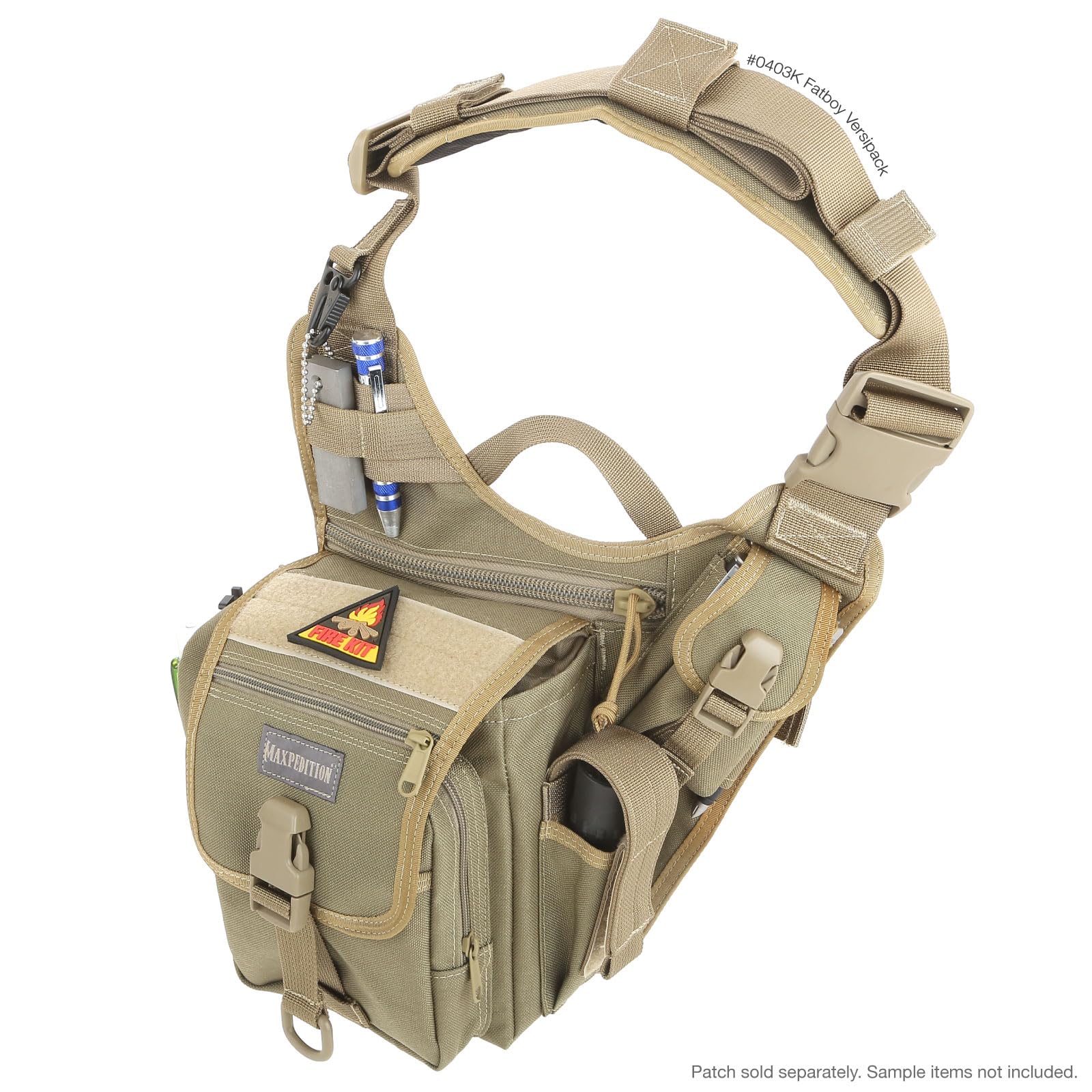 Foto 8 pulgar | Bolsa De Equipo Maxpedition Fatboy Versipack Khaki - Venta Internacional.