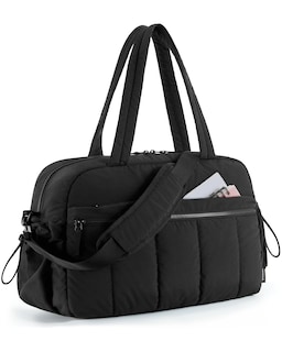 Foto 1 | Bolsa De Viaje Bagsmart Para Viajes O Gimnasio Para Mujer, Color Negro - Venta Internacional.