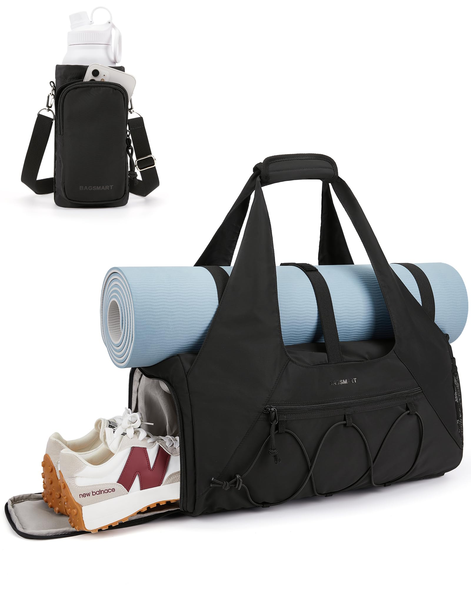 Foto 7 pulgar | Bolsa Deportiva Bagsmart Para Mujer, Ligera, Color Negro - Venta Internacional.