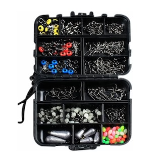 Foto 1 | Kit De Accesorios De Pesca 177 Piezas Con Caja Eo Safe Imports Esi-3784-1 Multicolor