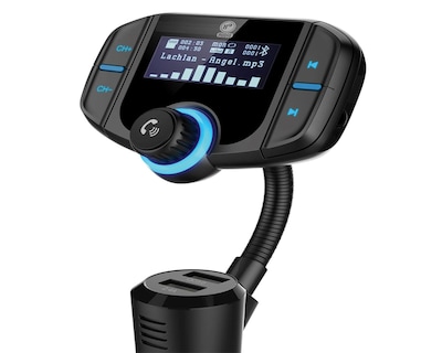 Foto 2 | Transmisor Bluetooth con Manos Libres Hf-bt90 color Negro