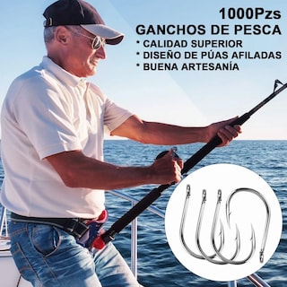 Foto 3 | Kit de Anzuelos de Pesca 3-12# con Caja Eo Safe Imports Esi-3242 1000 Piezas
