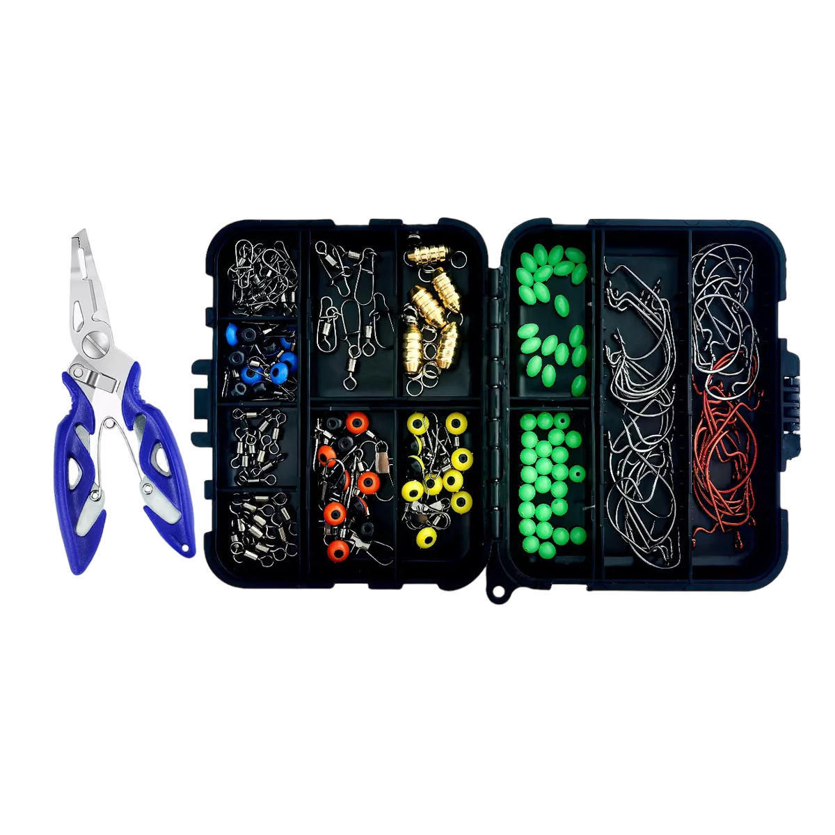 Foto 1 | Kit De Accesorios Para Pesca 172 Piezas Con Caja